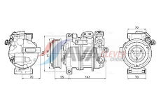 Kompresor, klimatizace AVA Clever Choice MSAK786