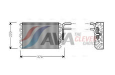 Výparník, klimatizace AVA Clever Choice MSV002