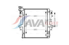 Chladič, chlazení motoru AVA Clever Choice MTA2202