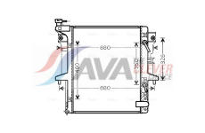 Chladič, chlazení motoru AVA Clever Choice MT2204