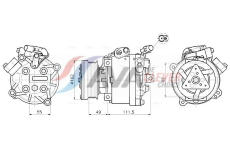 Kompresor, klimatizace AVA Clever Choice MTAK294
