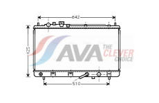 Chladič, chlazení motoru AVA Clever Choice MZ2167