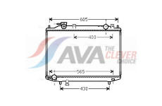 Chladič, chlazení motoru AVA Clever Choice MZ2235