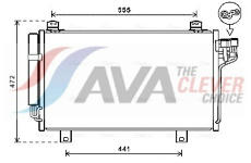 Kondenzátor, klimatizace AVA Clever Choice MZ5260D