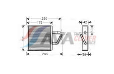 Výměník tepla, vnitřní vytápění AVA Clever Choice MZ6194