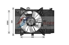 Větrák, chlazení motoru AVA Clever Choice MZ7555