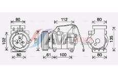 Kompresor, klimatizace AVA Clever Choice MZAK290