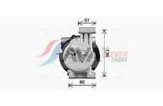 Kompresor, klimatizace AVA Clever Choice MZAK300