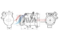 Kompresor, klimatizace AVA Clever Choice MZAK303