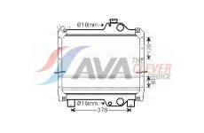 Chladič, chlazení motoru AVA Clever Choice NH2032