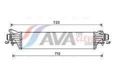 Chladič turba AVA Clever Choice OL4661