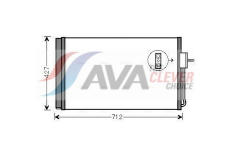 Kondenzátor, klimatizace AVA Clever Choice OL5611D