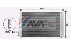 Kondenzátor, klimatizace AVA Clever Choice OL5709D