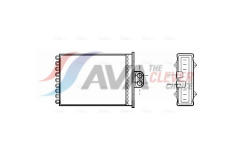 Výměník tepla, vnitřní vytápění AVA Clever Choice OL6217