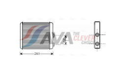 Výměník tepla, vnitřní vytápění AVA Clever Choice OL6259