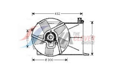 Větrák, chlazení motoru AVA Clever Choice OL7510