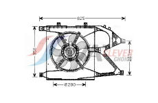 Větrák, chlazení motoru AVA Clever Choice OL7517