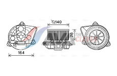 vnitřní ventilátor AVA Clever Choice OL8623