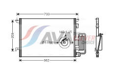 Kondenzátor, klimatizace AVA Clever Choice OLA5333D