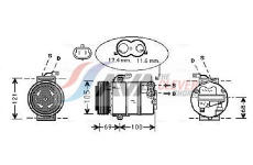 Kompresor, klimatizace AVA Clever Choice OLAK316