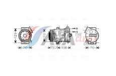 Kompresor, klimatizace AVA Clever Choice OLAK419