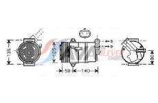 Kompresor, klimatizace AVA Clever Choice OLAK437