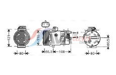 Kompresor, klimatizace AVA Clever Choice OLAK464