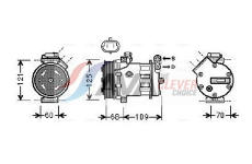 Kompresor, klimatizace AVA Clever Choice OLAK475