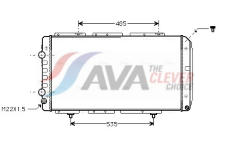 Chladič, chlazení motoru AVA Clever Choice PE2150