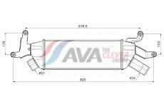 Chladič turba AVA Clever Choice PE4435