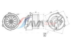 vnitřní ventilátor AVA Clever Choice PE8436