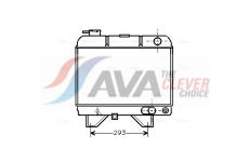 Chladič, chlazení motoru AVA Clever Choice PEA2021