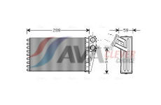 Výměník tepla, vnitřní vytápění AVA Clever Choice PEA6227