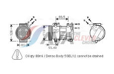 Kompresor, klimatizace AVA Clever Choice PEK315