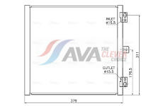 Kondenzátor, klimatizace AVA Clever Choice PR5105