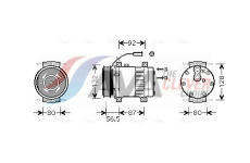 Kompresor, klimatizace AVA Clever Choice REAK073