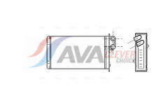 Výměník tepla, vnitřní vytápění AVA Clever Choice RT6161