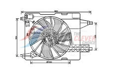 Větrák, chlazení motoru AVA Clever Choice RT7539