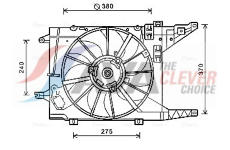 Větrák, chlazení motoru AVA Clever Choice RT7550