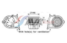 vnitřní ventilátor AVA Clever Choice RT8589