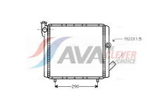 Chladič, chlazení motoru AVA Clever Choice RTA2070