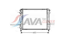 Chladič, chlazení motoru AVA Clever Choice RTA2129