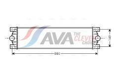 Chladič turba AVA Clever Choice RTA4359