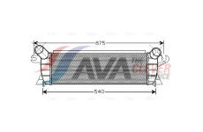 Chladič turba AVA Clever Choice RTA4351