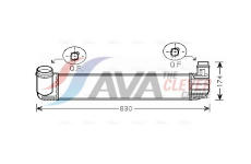 Chladič turba AVA Clever Choice RTA4411
