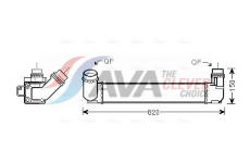 Chladič turba AVA Clever Choice RTA4412