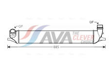 Chladič turba AVA Clever Choice RTA4426