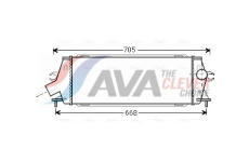 Chladič turba AVA Clever Choice RTA4456