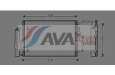 Kondenzátor, klimatizace AVA Clever Choice RTA5275D