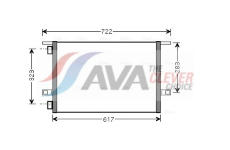 Kondenzátor, klimatizace AVA Clever Choice RTA5304